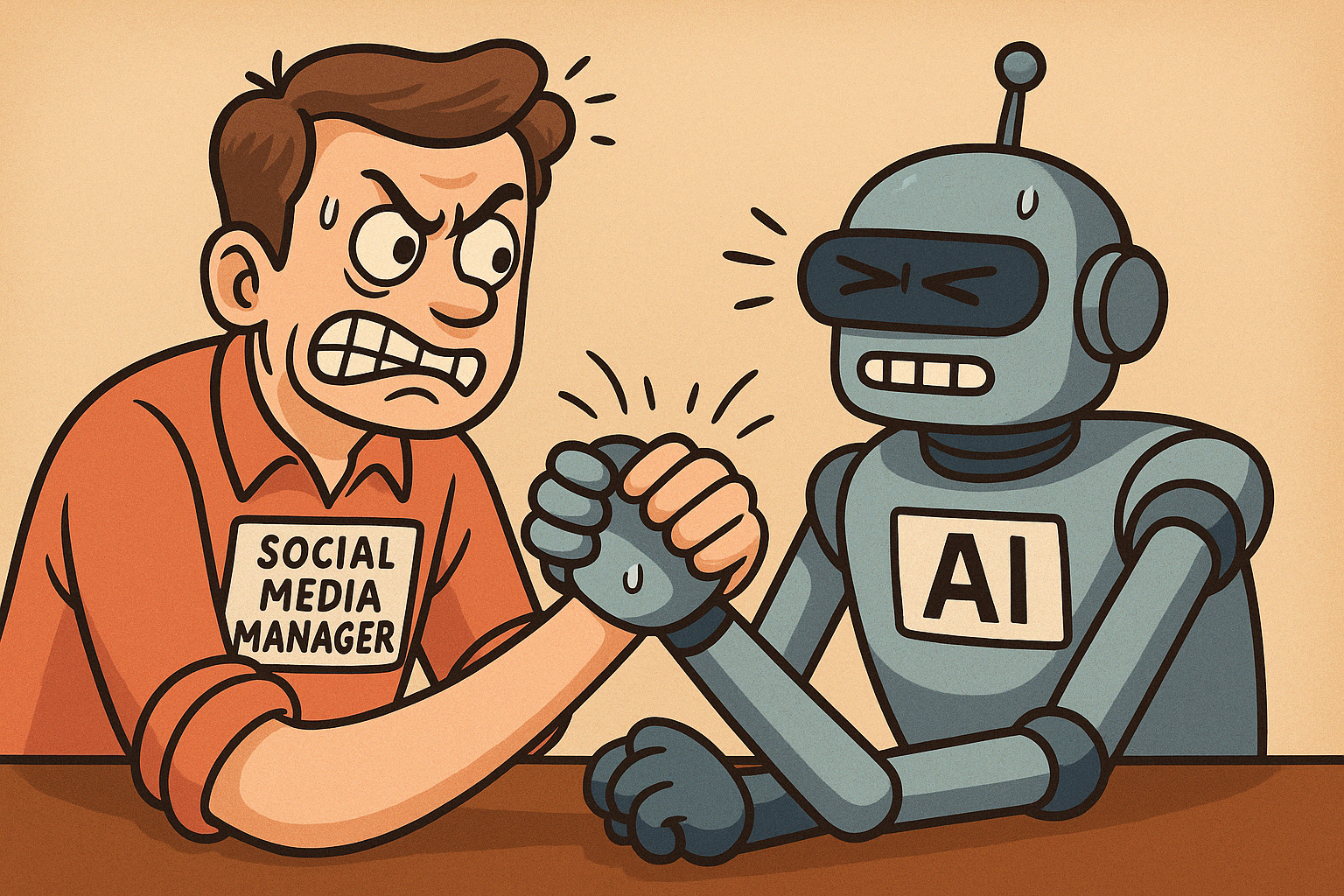 Can AI Replace Social Media Managers?